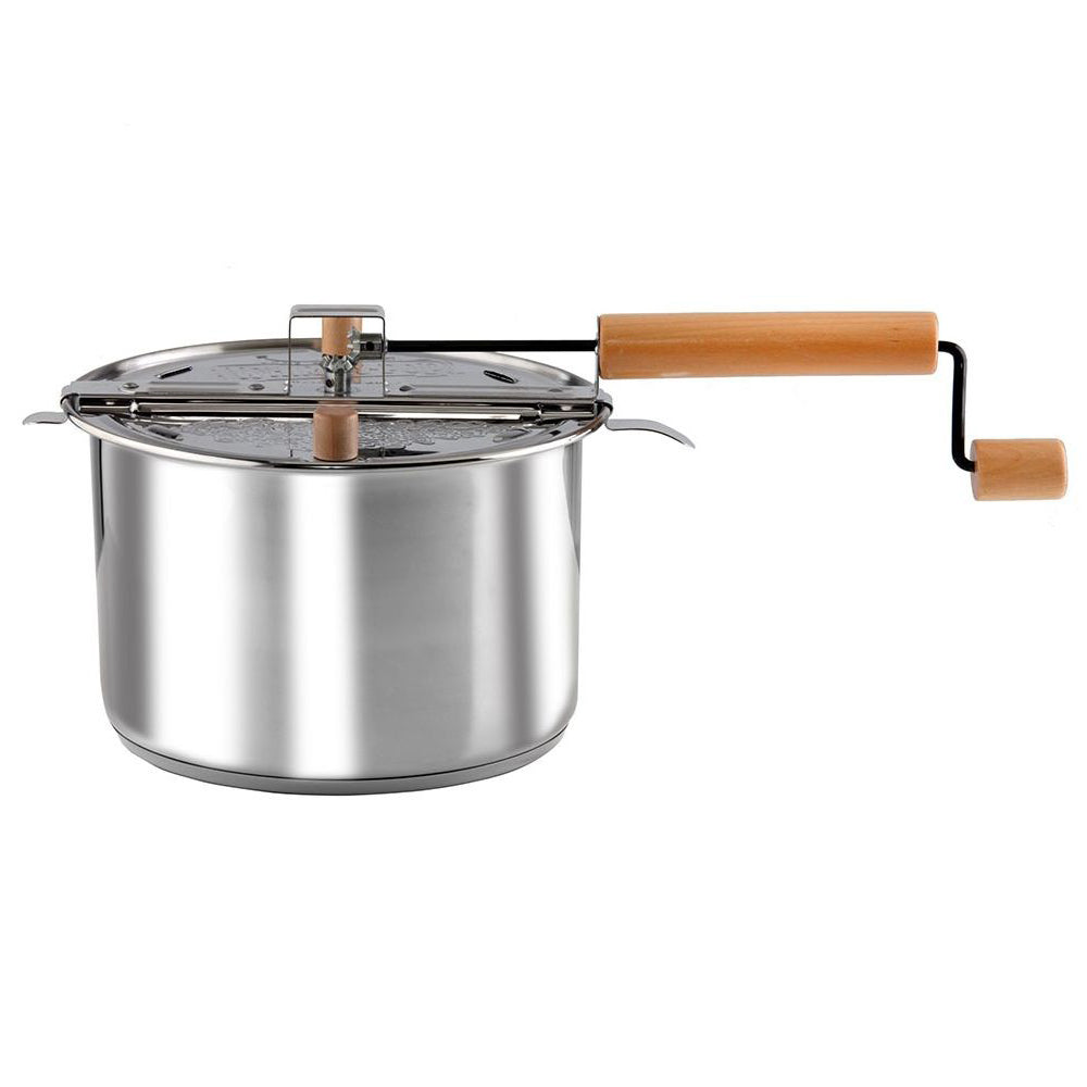 Reading China & Glass Specialty Cookware Whirley Pop Stainless Steel Popcorn Popper