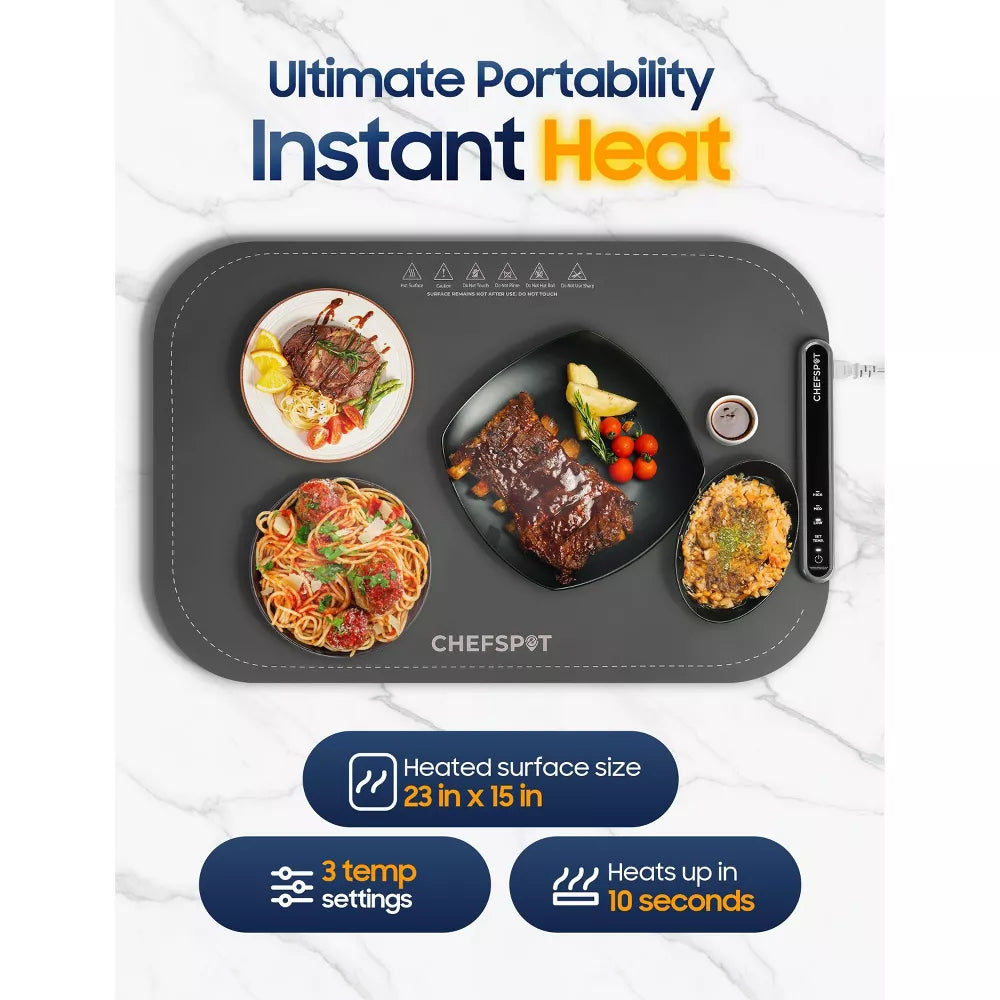 Chefspot Specialty Electrics ChefSpot Food Warming Mat - Roll Up with Storage Bag