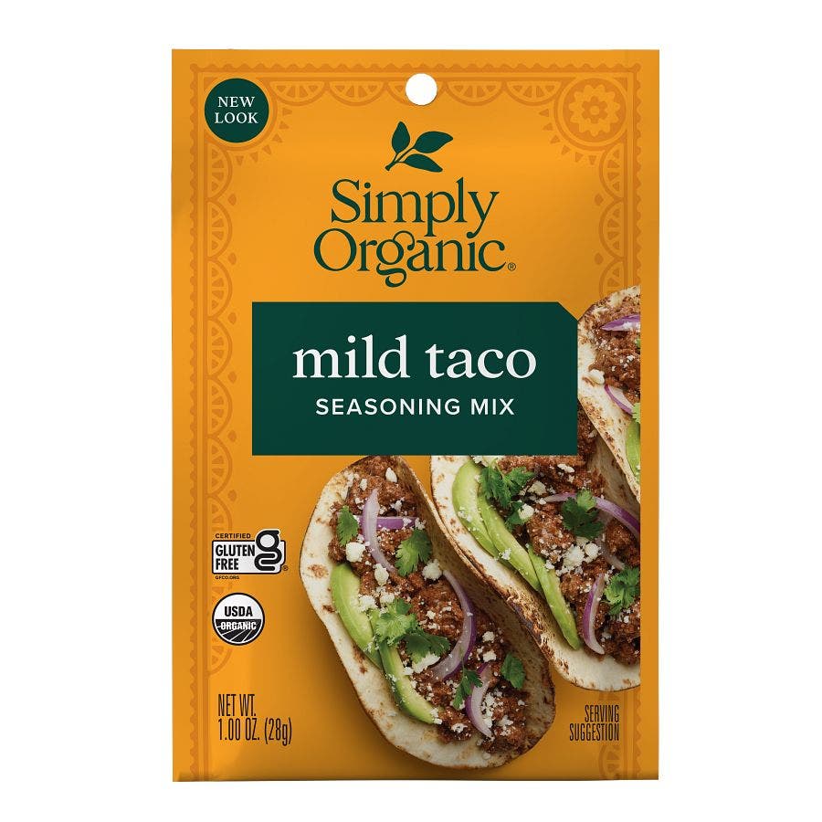 Frontier Co-Op Spices Simply Organic Mild Taco Seasoning Mix