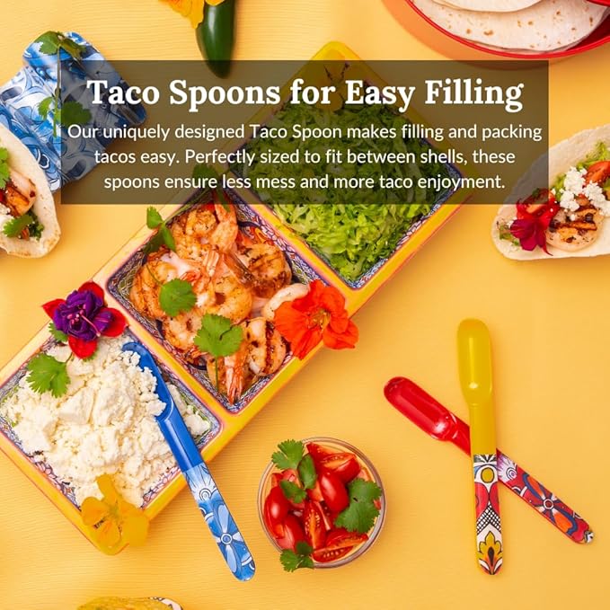 Prepara Spoons Prepara Taco Spoon Set of 2 - Red