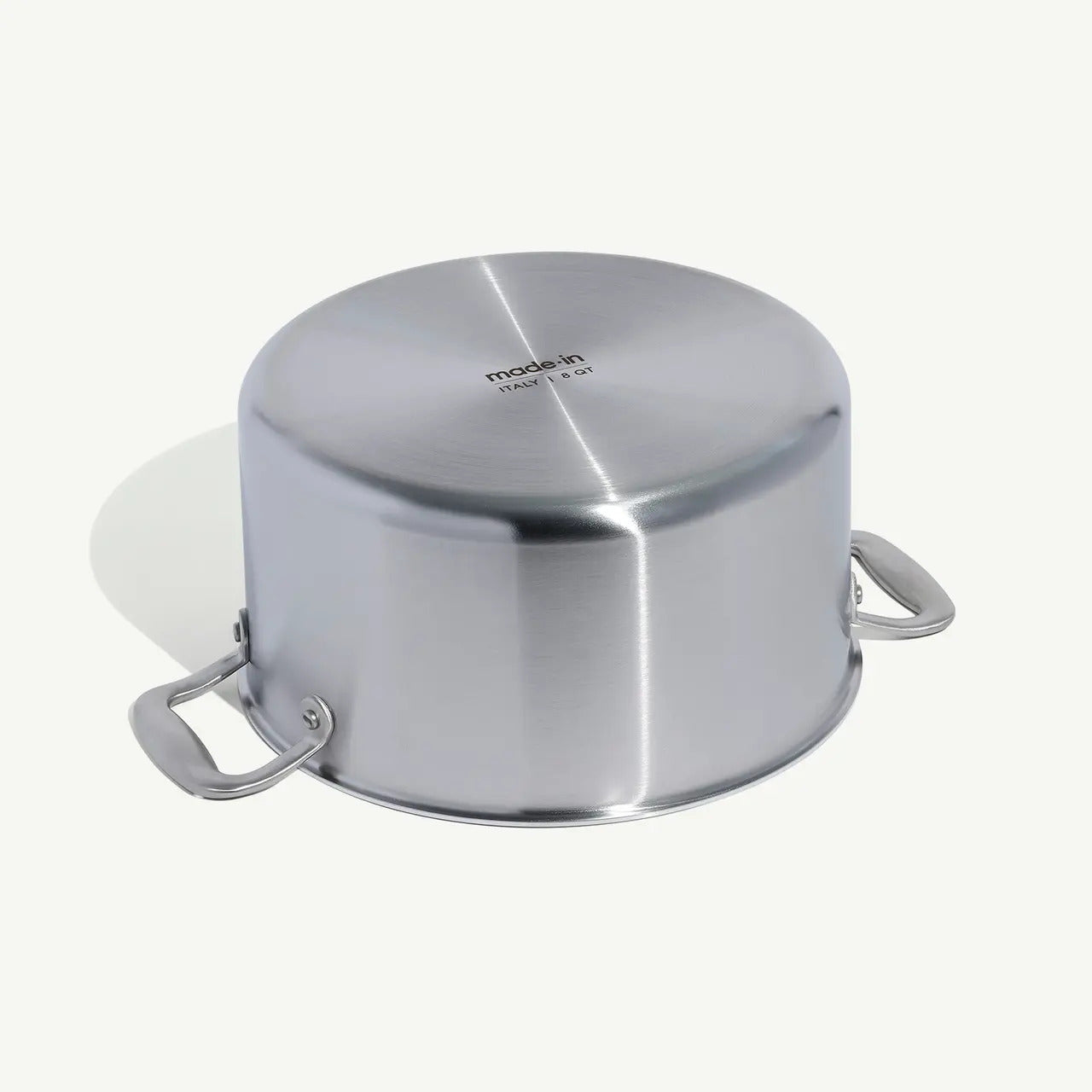 Made in Cookware Stock Pots MADE IN Cookware 8 QT Stainless Clad Stock Pot with Lid