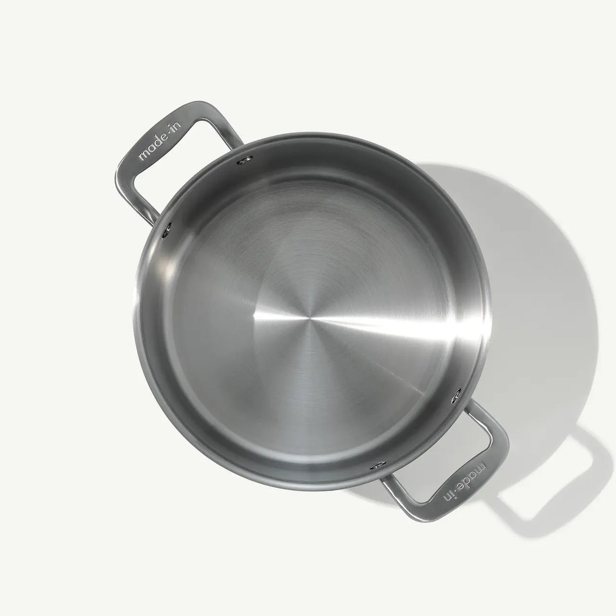 Made in Cookware Stock Pots MADE IN Cookware 8 QT Stainless Clad Stock Pot with Lid