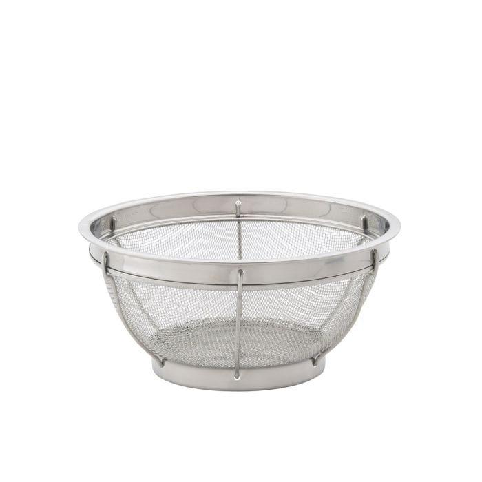 Harold Import Strainer 9" Stainless Steel Reinforced Colander