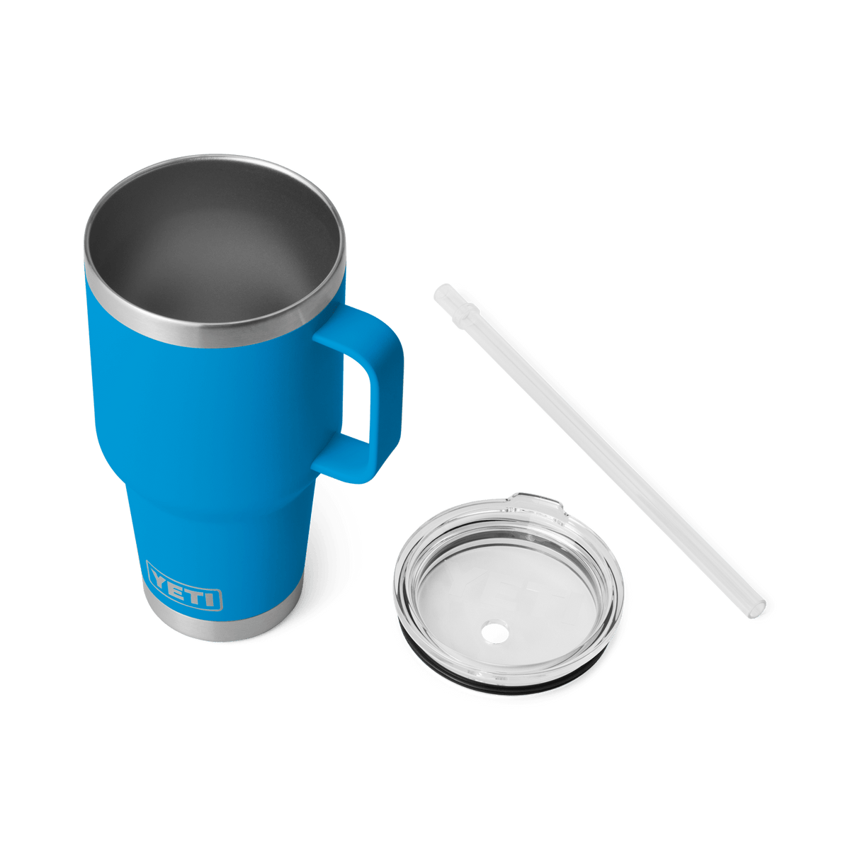 YETI YETI Rambler 35 oz Mug with Straw Lid - Big Wave Blue
