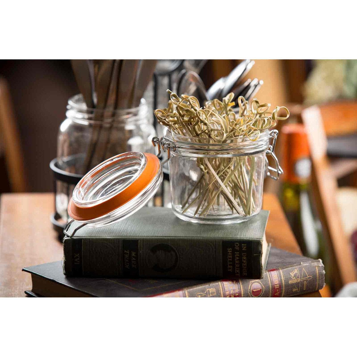 Tablecraft 4.5&quot; Knotted Bamboo Picks - Pack Of 100