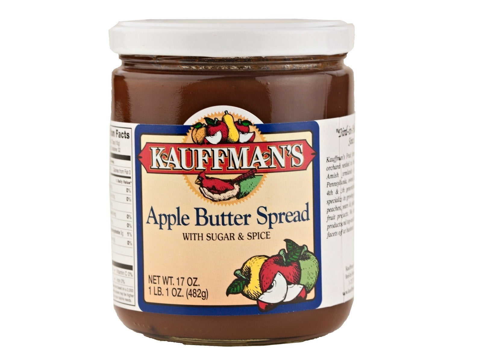Kauffman's Apple Butter Spread 17 oz