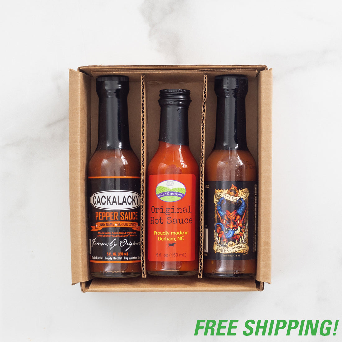 The Notorious RDP Hot Sauce Sampler