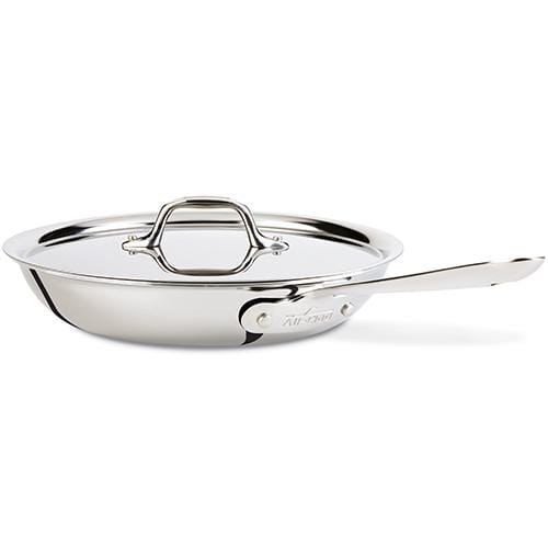 All-Clad Fry Pan All-Clad 10" Stainless Steel Fry Pan With Lid
