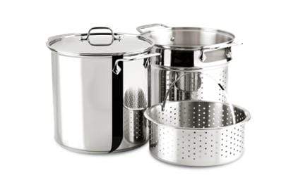 All-Clad Multicooker All-Clad Stainless 12 qt. Multi Cooker with Steamer Basket