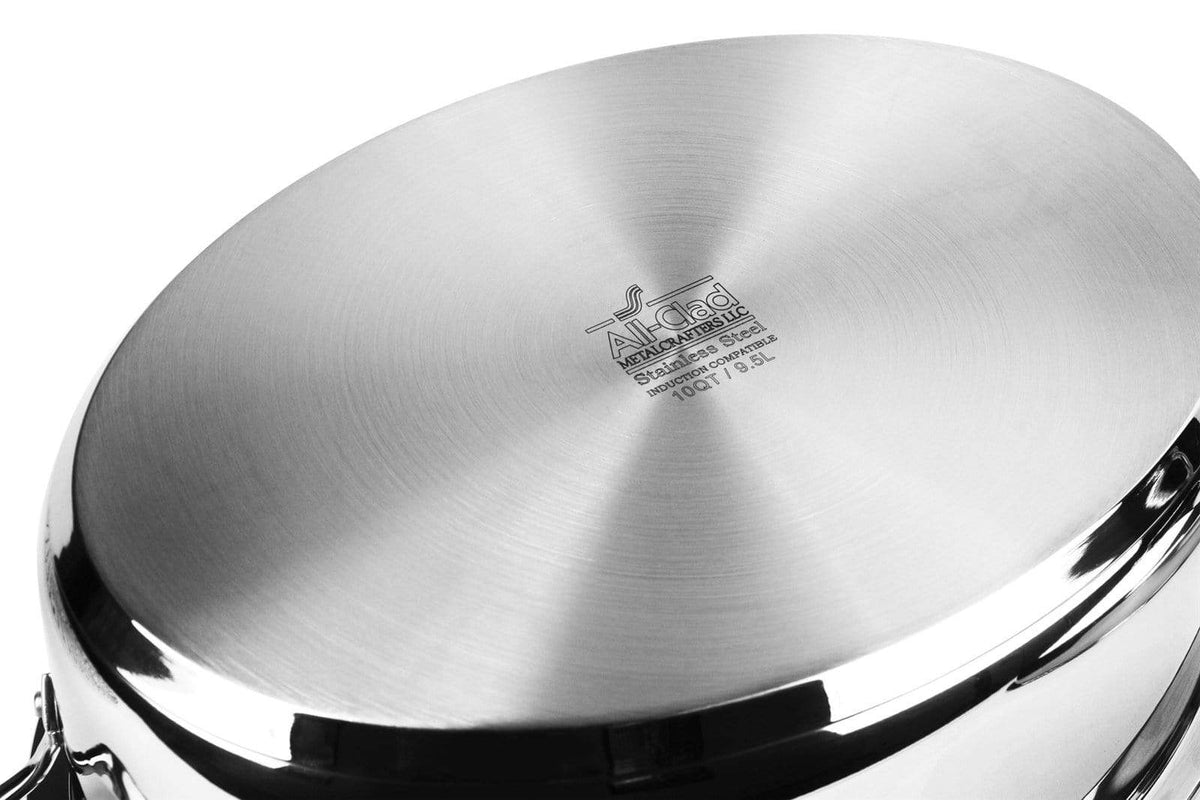 All-Clad Roaster All-Clad Stainless Steel Covered Oval Roaster with Rack