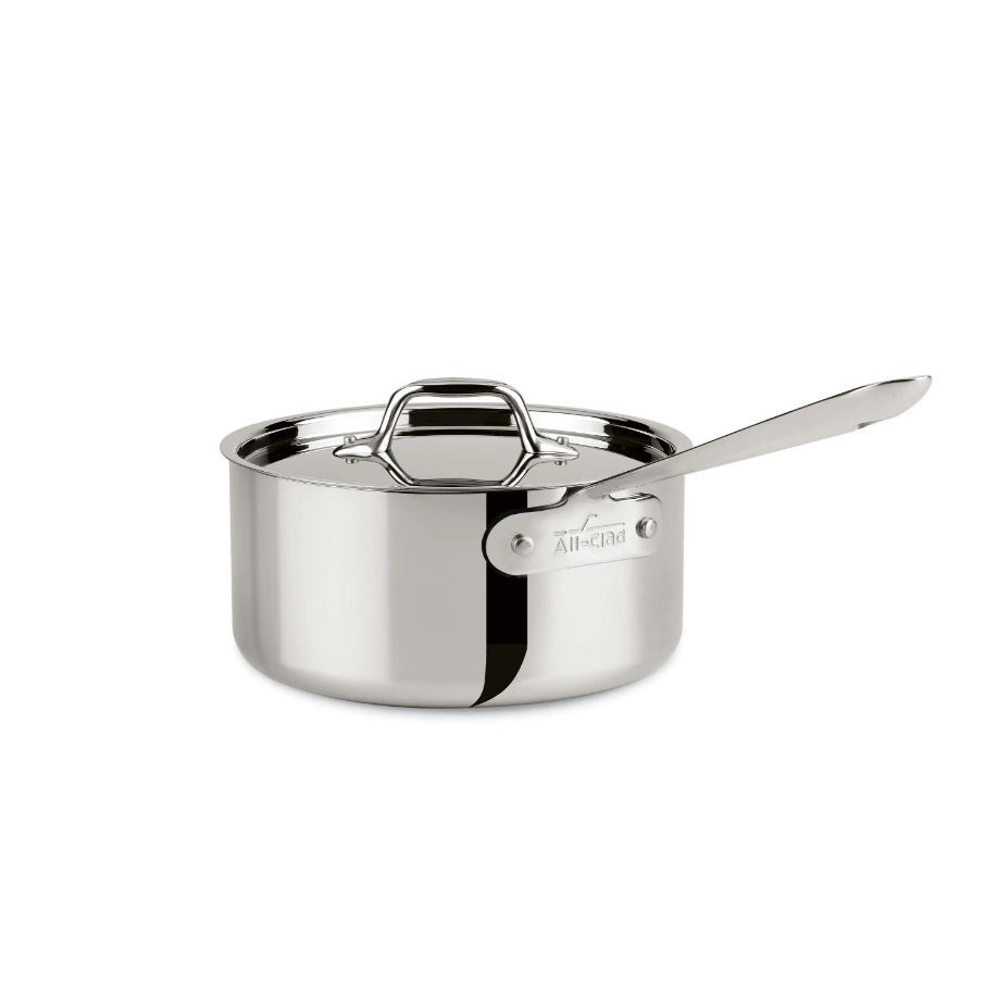 All-Clad Stainless Steel 3 qt. Saucepan