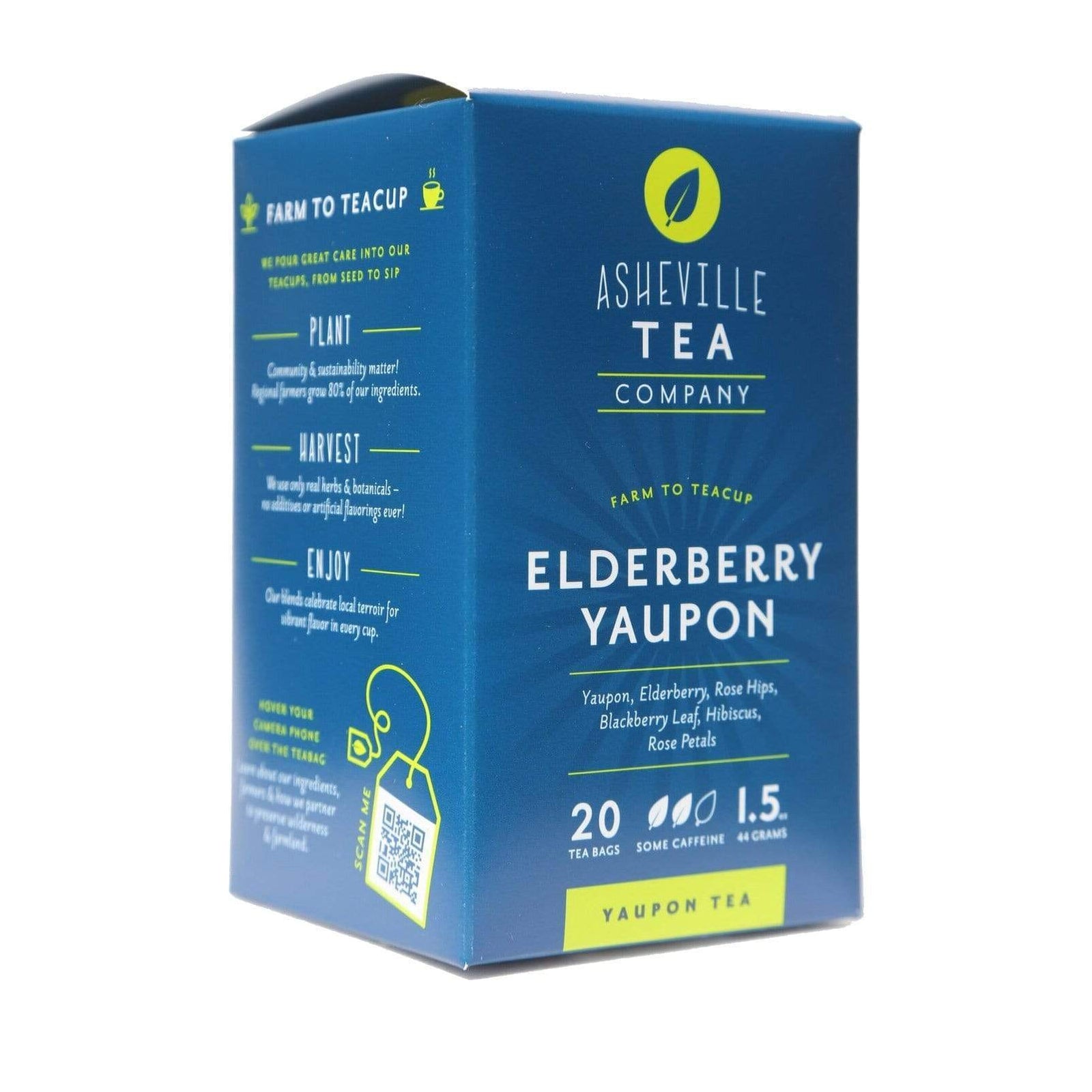 Asheville Tea Company Asheville Tea Company Elderberry Yaupon Tea