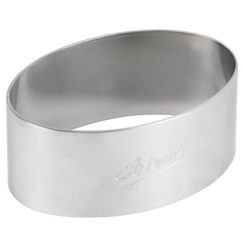 Ateco Mold Ateco SS Oval 3 1/8&quot; Form