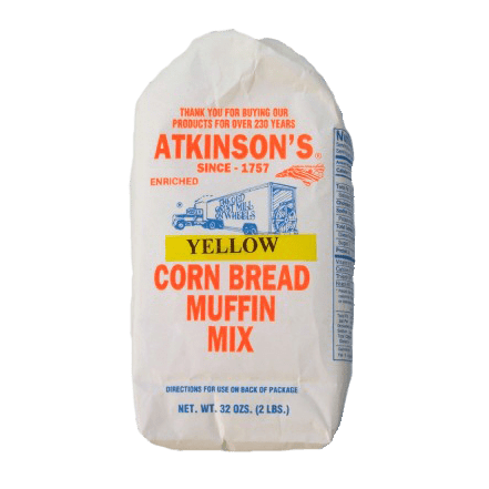 Atkinson's Milling Co. Baking Mix Atkinson's Yellow Cornbread Muffin Mix 2 lb