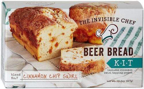 The Invisible Chef Baking Mix The Invisible Chef 18 oz Cinnamon Chip Swirl Beer Bread Kit