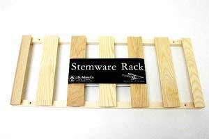 J.K. Adams Co. Bar Tool J.K. Adams Wood Stemware Rack