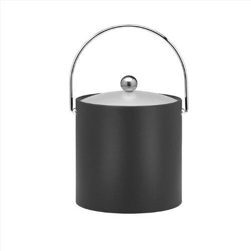 Kraftware Barware Kraftware 3 qt. Black Ice Bucket