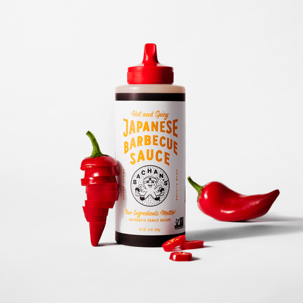 Bachan's BBQ Sauce Bachan's Hot & Spicy Japanese Barbecue Sauce