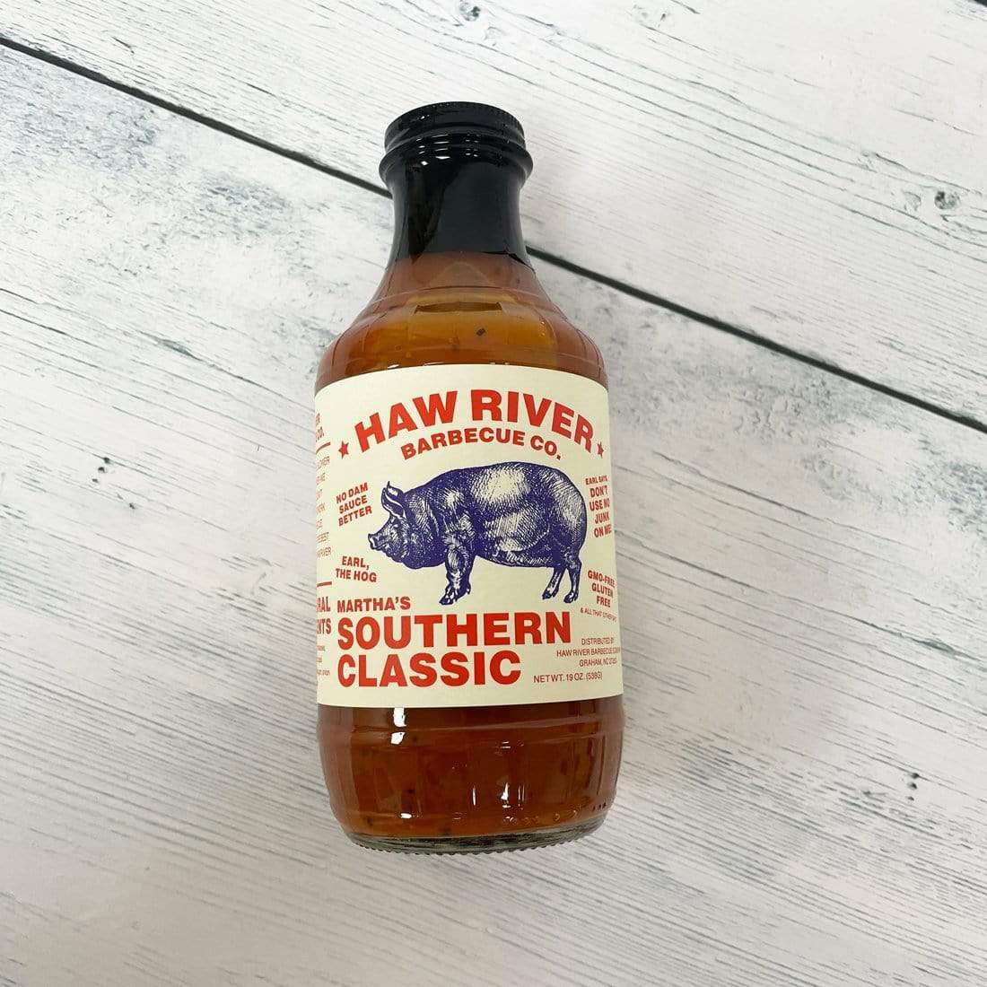 Haw River Barbecue Co. BBQ Sauce Haw River Barbecue Co. Martha's Southern Classic BBQ Sauce