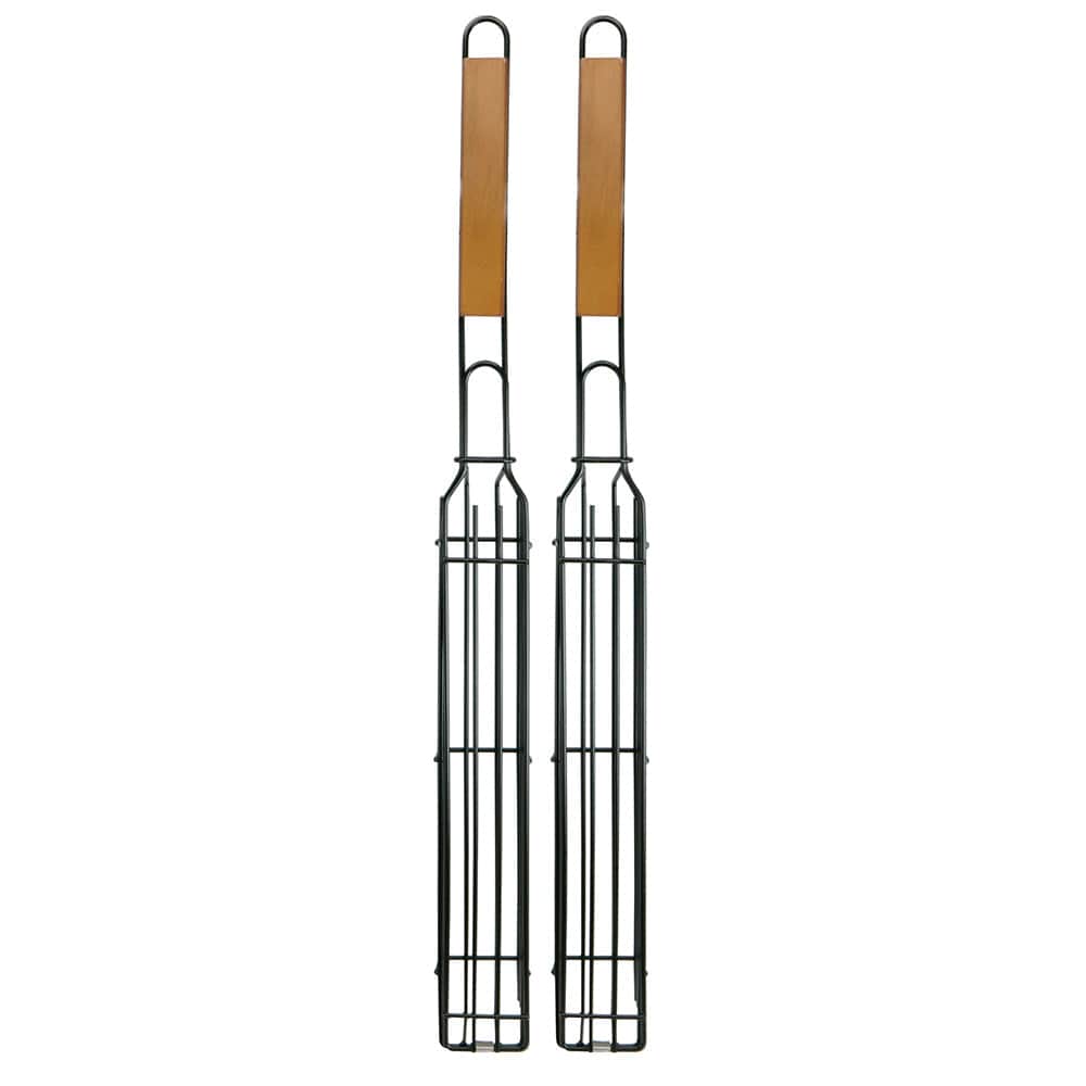 Mr. BBQ BBQ Tool Mr. Bar-B-Q Nonstick Kabob Basket - Set of 2