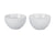 BIA Bowl BIA White Textured Bowls 6 oz (Assorted Styles)