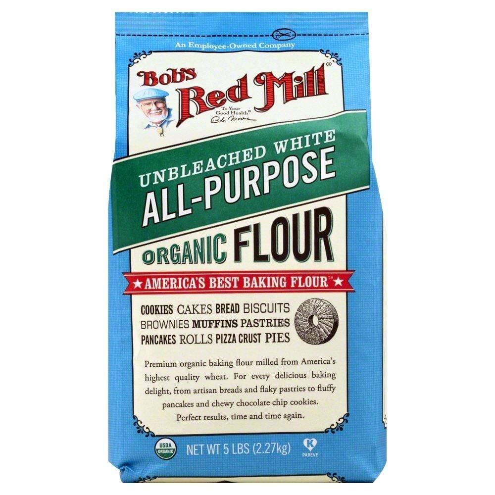 Bob's Red Mill Baking Mix Bob's Red Mill Organic Unbleached White Flour 5 lb