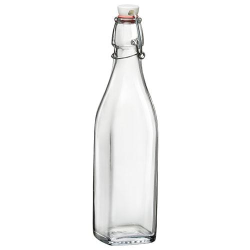 Bormioli Rocco Glass Bormioli Rocco Square Swing Bottle 0.50L (Set of 12)