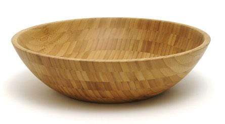 Lipper International Bowls Lipper International Bamboo 14in Salad Bowl