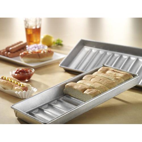 USA Pan Bread & Loaf Pans USA Pan Non-Stick Hot Dog Bun Pan