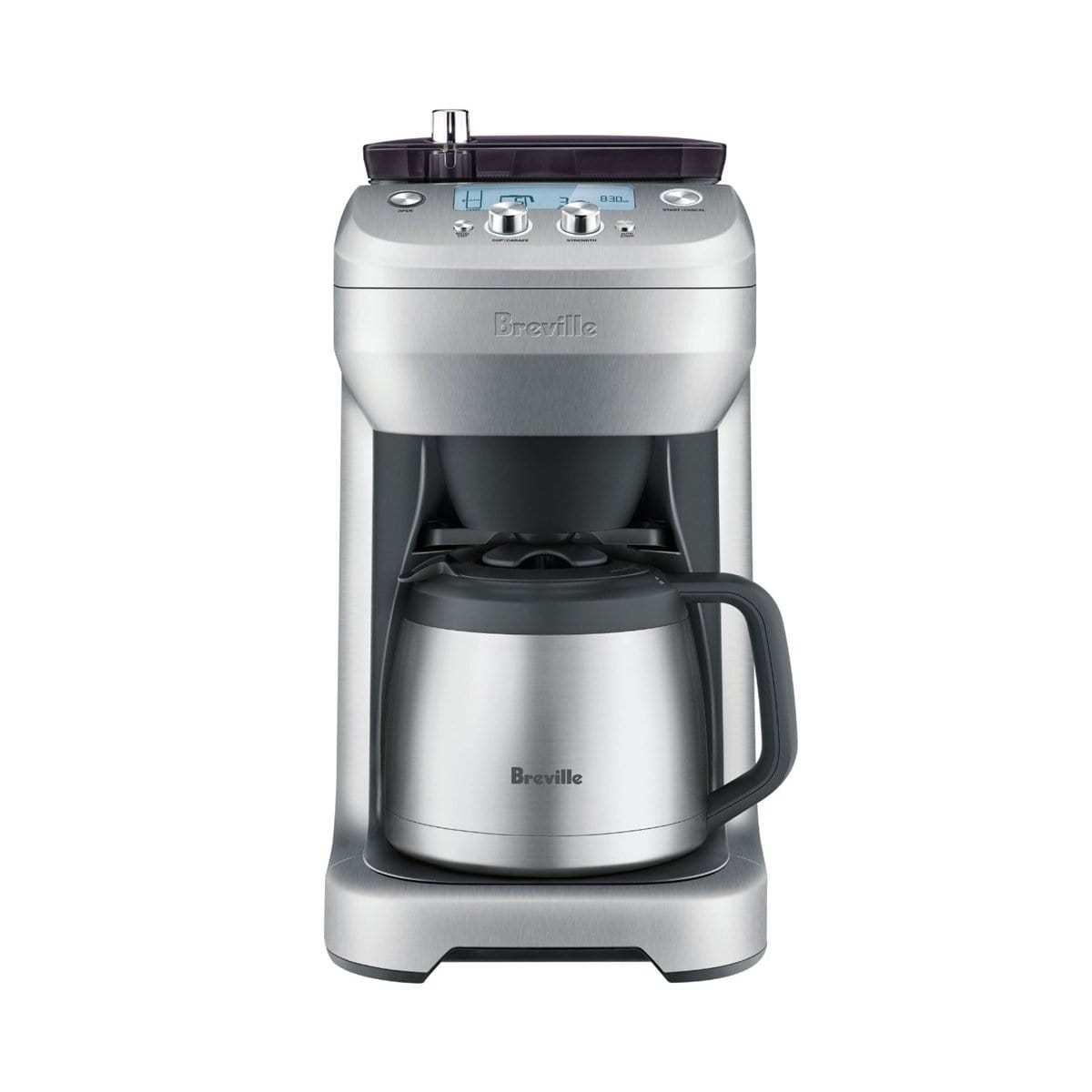 Breville Coffeemaker Breville Grind Control Coffeemaker, Silver
