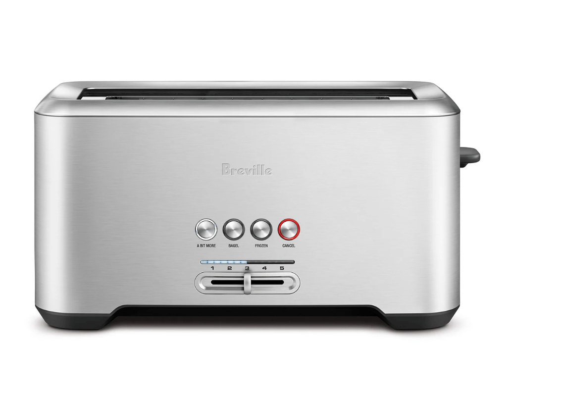 Breville Toasters &amp; Ovens Breville The Bit More 4-Slice Toaster