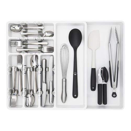 OXO Cabinet & Drawer Organization OXO Good Grips Adjustable Flatware Tray
