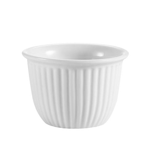 CAC Custard Cup CAC 6 oz Fluted Custard Cup