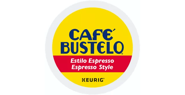 Cafe Bustelo Espresso Style K Cup Coffee 24 Count Box