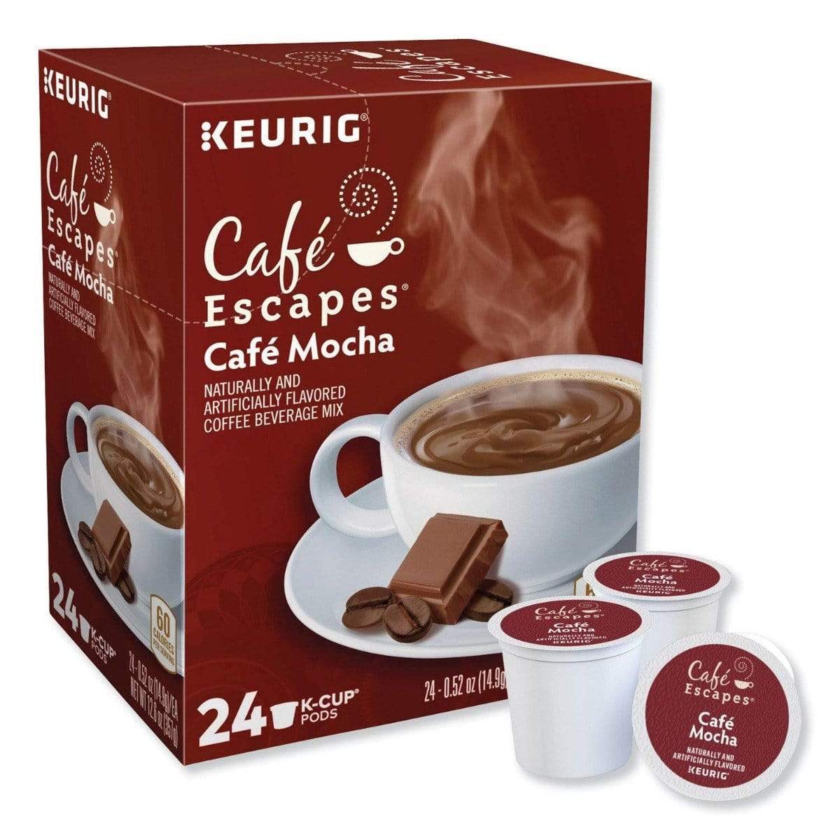 Cafe Esccapes Coffee Café Escapes Café Mocha K-Cup Coffee - 24 Count Box