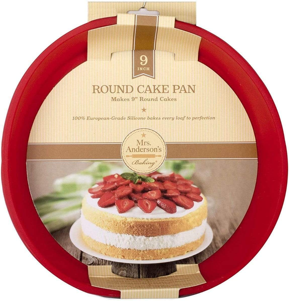 Mrs. Anderson's Cake Pans Mrs. Anderson's Baking 9in Silicone Round Cake Pan
