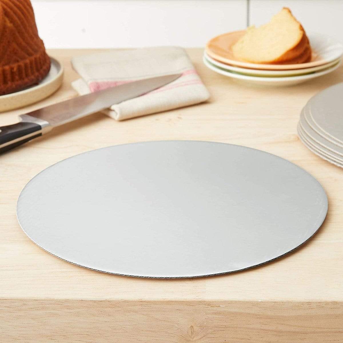 Fox Run Cake Plates & Domes Fox Run Round 10in Cake Bases - Set of 12
