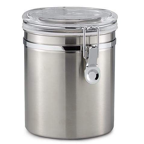 OGGI Canisters & Dry Food Storage OGGI 47 oz Brushed Stainless Steel Canister