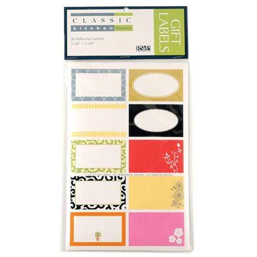 R.S.V.P Canning Labels RSVP Assorted Rectangular Canning Labels (Set of 50)