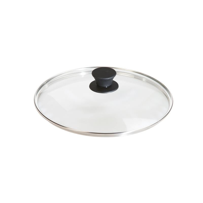 Lodge Cast Iron Cookware Lodge 10.25in Glass Lid with Silicone Handle