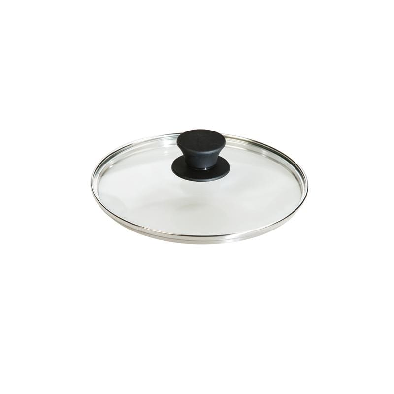 Lodge Cast Iron Cookware Lodge 8in Glass Lid with Silicone Handle