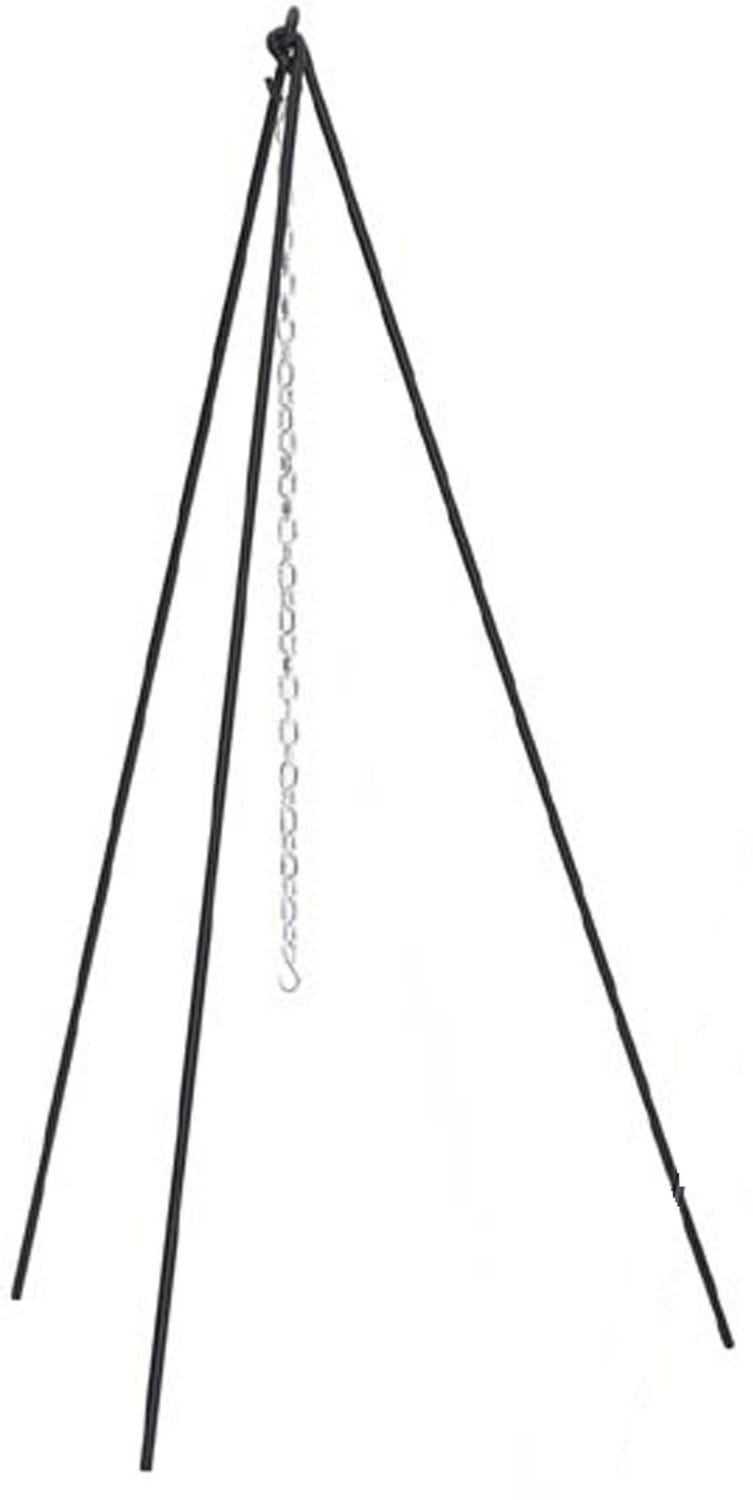Lodge Cast Iron Cookware Lodge Camp Dutch Oven Tripod with 43in Legs