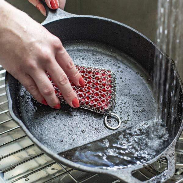 Lodge Cast Iron Cookware Lodge Chain Mail Scrubber