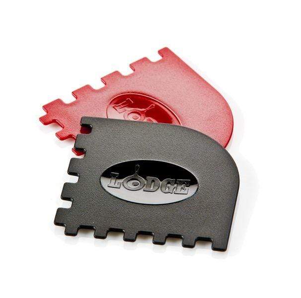 Lodge Cast Iron Cookware Lodge Grill Ridged Scraper (Set of 2)