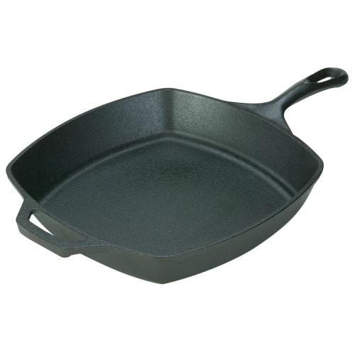 Lodge Cast Iron Cookware Lodge Pro Logic Cast Iron 10.5in Square Skillet