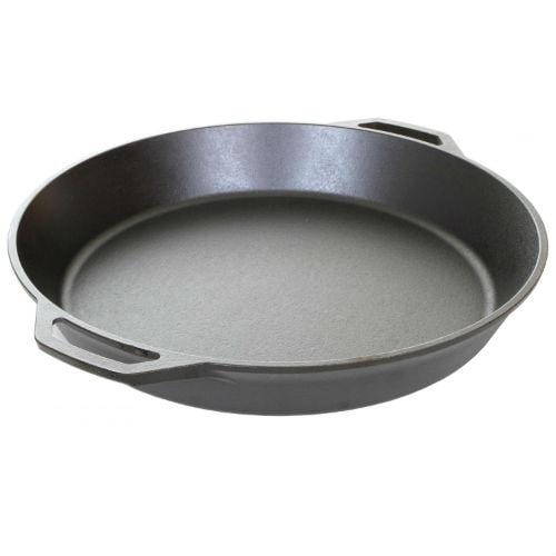 Lodge Cast Iron Cookware Lodge Pro Logic Cast Iron 17in Two-Handle Skillet