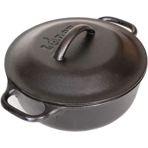Lodge Cast Iron Cookware Lodge Pro Logic Cast Iron 2 qt Serving Pot