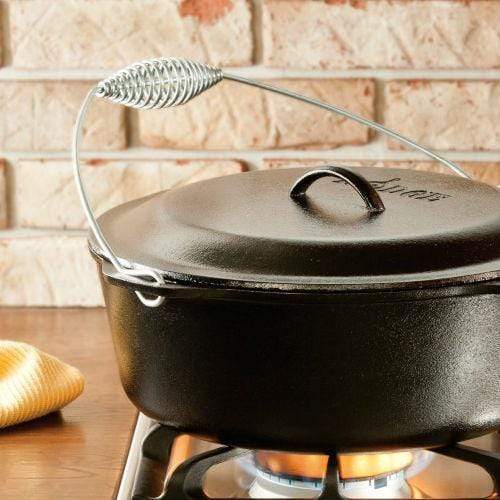 Lodge Cast Iron Cookware Lodge Pro Logic Cast Iron 9 qt Dutch Oven