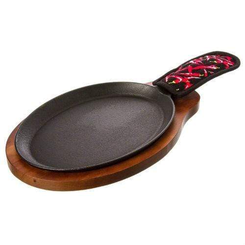 Lodge Cast Iron Cookware Lodge Pro Logic Cast Iron Fajita Set