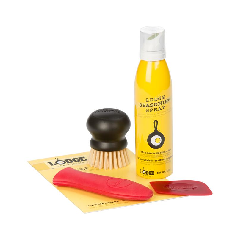 Lodge Cast Iron Cookware Lodge Seasoned Cast Iron Care Kit